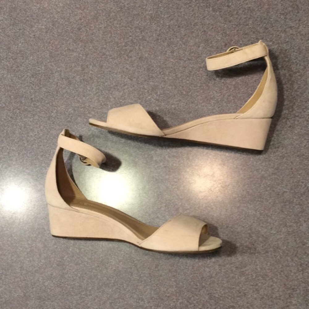 J Crew Laila Suede Wedges